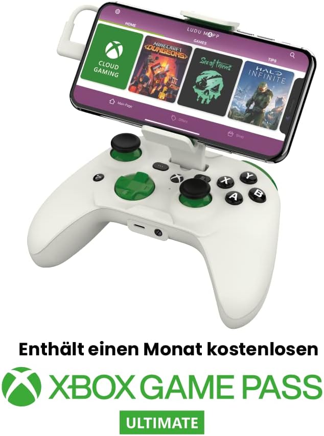 RiotPWR Mobile Cloud Gaming Controller für iOS (Xbox Edition) - Mobiles Konsolenspiel auf deinem iPh
