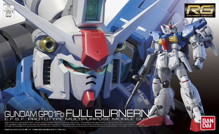 Bandai Hobby – Modell Gundam – 13 Rx-78 Gp01-Fb Full Burnern Gunpla RG 1/144 13 cm – 4573102618252