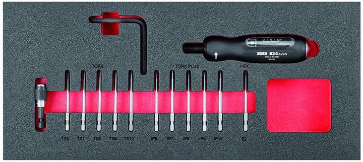USAG U08240008 - 824 SK13 - Basis-Kit für den Austausch von Schneidplatten (13 Teile) Sortiment mit