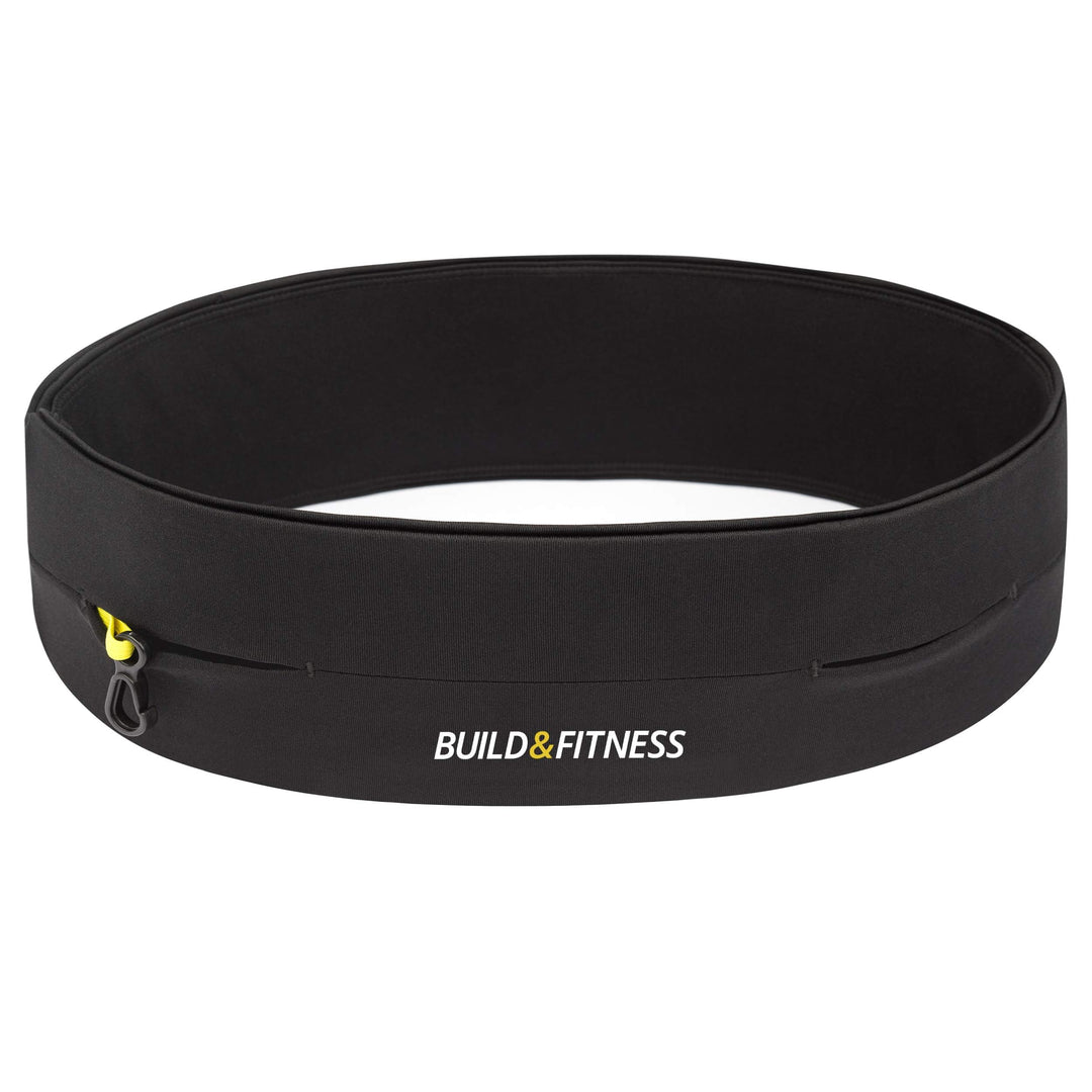 Build &amp; Fitness Lauf Gürtel Damen und Herren, Flip-Taille Gürteltasche, Schlüsselclip - Handytasche