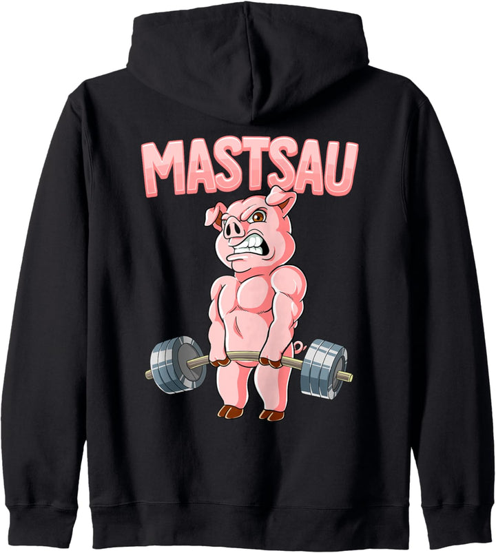 Mastsau Bodybuilding Fitness Gym Kapuzenjacke