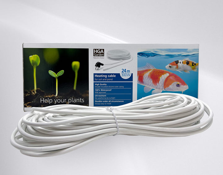 Pondlife Teichheizkabel 24 m (300 W) als Teichheizung / Eisfreihalter