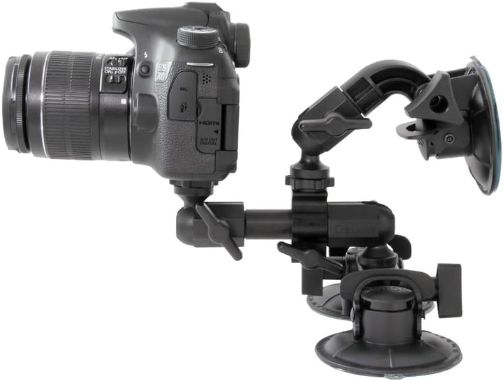Delkin Fat Gecko Triple Mount Saugstativ