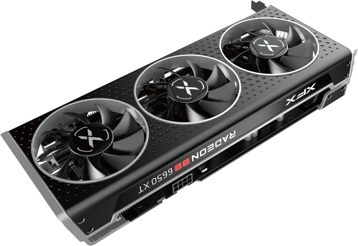 XFX Speedster MERC308 Radeon RX 6650XT Black Gaming Grafikkarte mit 8GB GDDR6 HDMI 3xDP, AMD RDNA™ 2