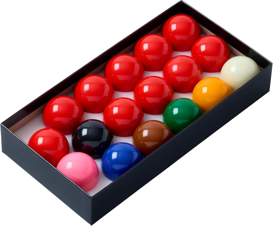 PowerGlide Snooker-Set mit 17 Kugeln, 37,5 mm, 44,5 mm, 47,5 mm 1" 1/2 (37.5 mm), 1" 1/2 (37.5 mm)
