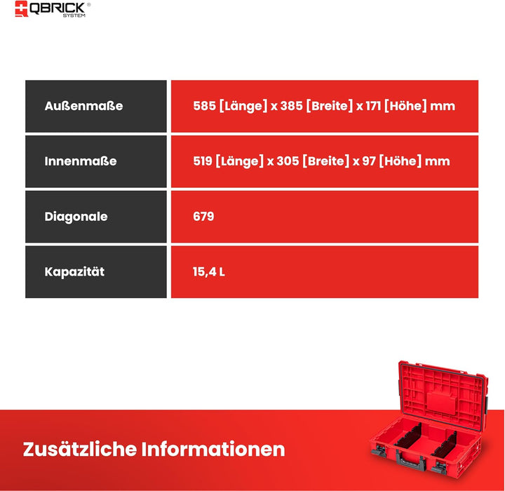 Qbrick System ONE 200 2.0 Vario RED ULTRA HD, VARIO