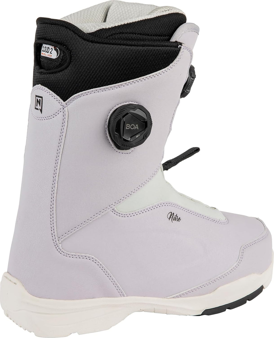 Nitro Snowboards Women's Scala BOA Boot All Mountain Freeride Freestyle Quick Lacing System Snowboar