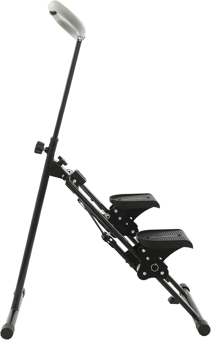 Treppensteiger, Zusammenklappbar Stair Stepper Cardio-Übung mit 3 Gänge Einstellbarer Pedal, Verstel