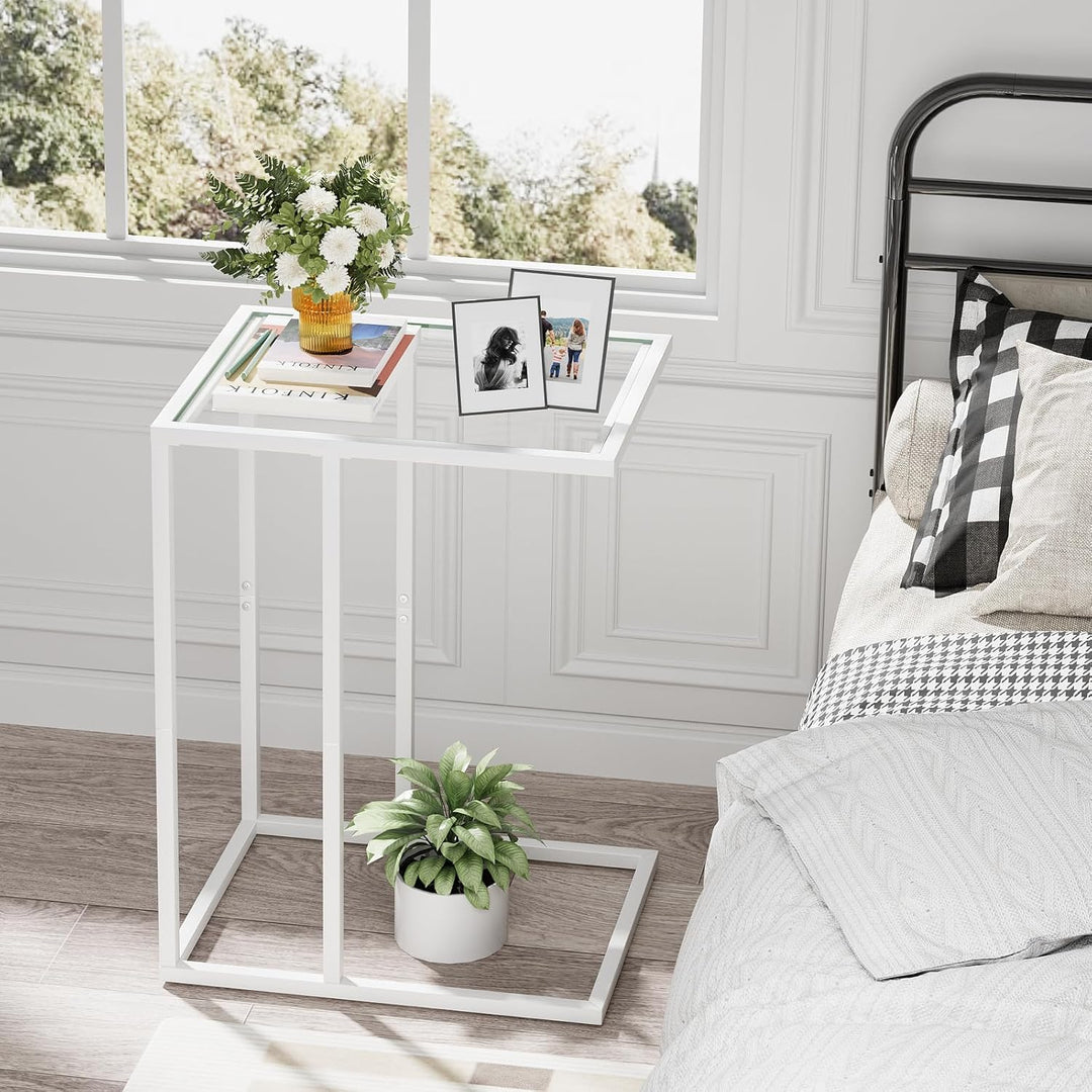 Beistelltisch C Form, Couch Beistelltischs, Kaffeetisch Kleiner Tisch, Sofa Tisch Beistelltische Bet