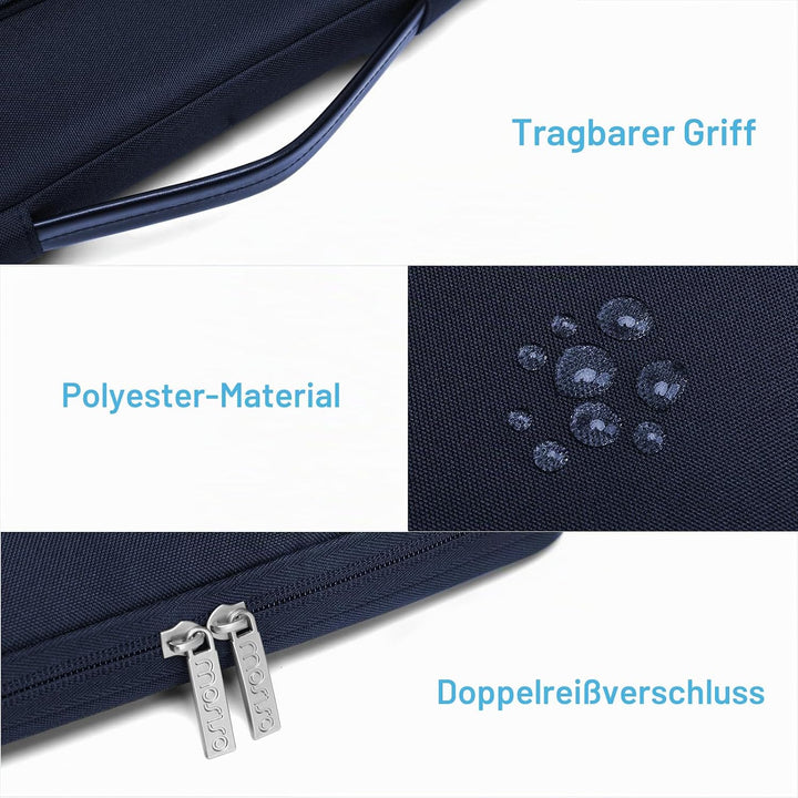 MOSISO 360 Schütz Laptoptasche 14 Zoll, 14 Zoll Laptop Tasche Hülle Kompatibel mit HP Lenovo Dell AS