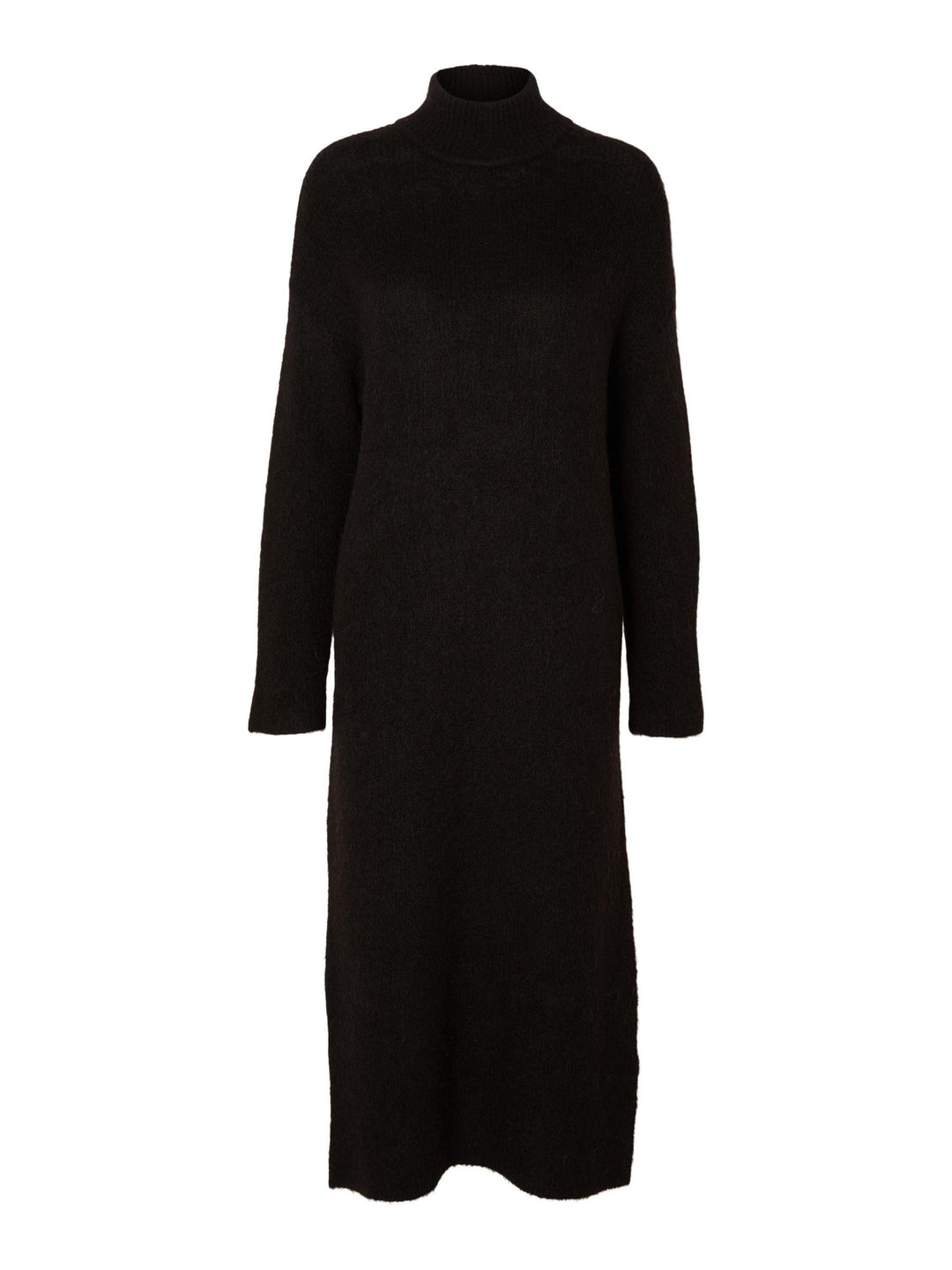 SELECTED FEMME Female Maxikleid Wollgemisch S Schwarz, S Schwarz