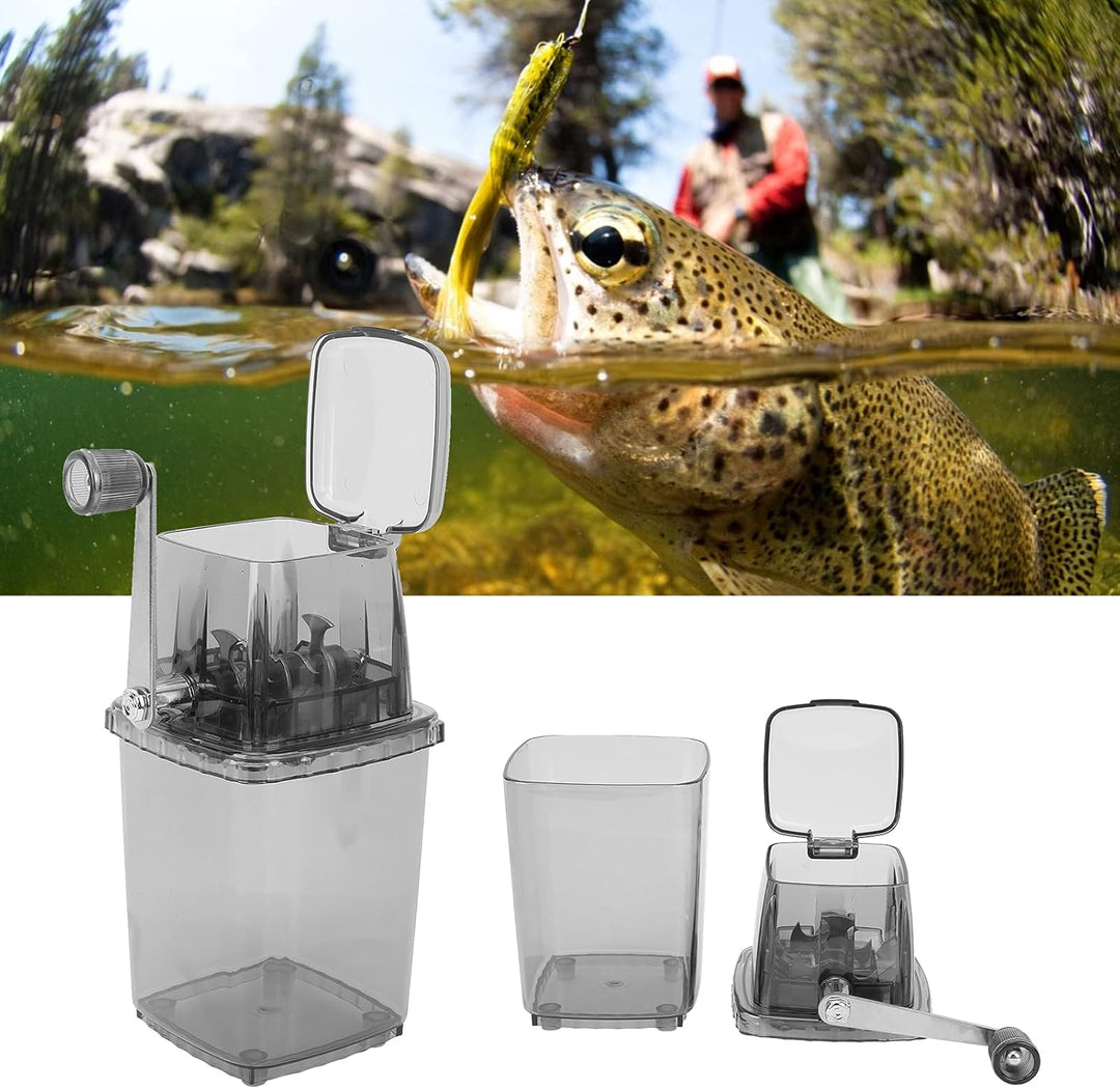 Boilie Eisbrecher, 1,2 L Kapazität, Ergonomischer Griff, ohne Strom, Ice Crusher für Küchen, Bars, C