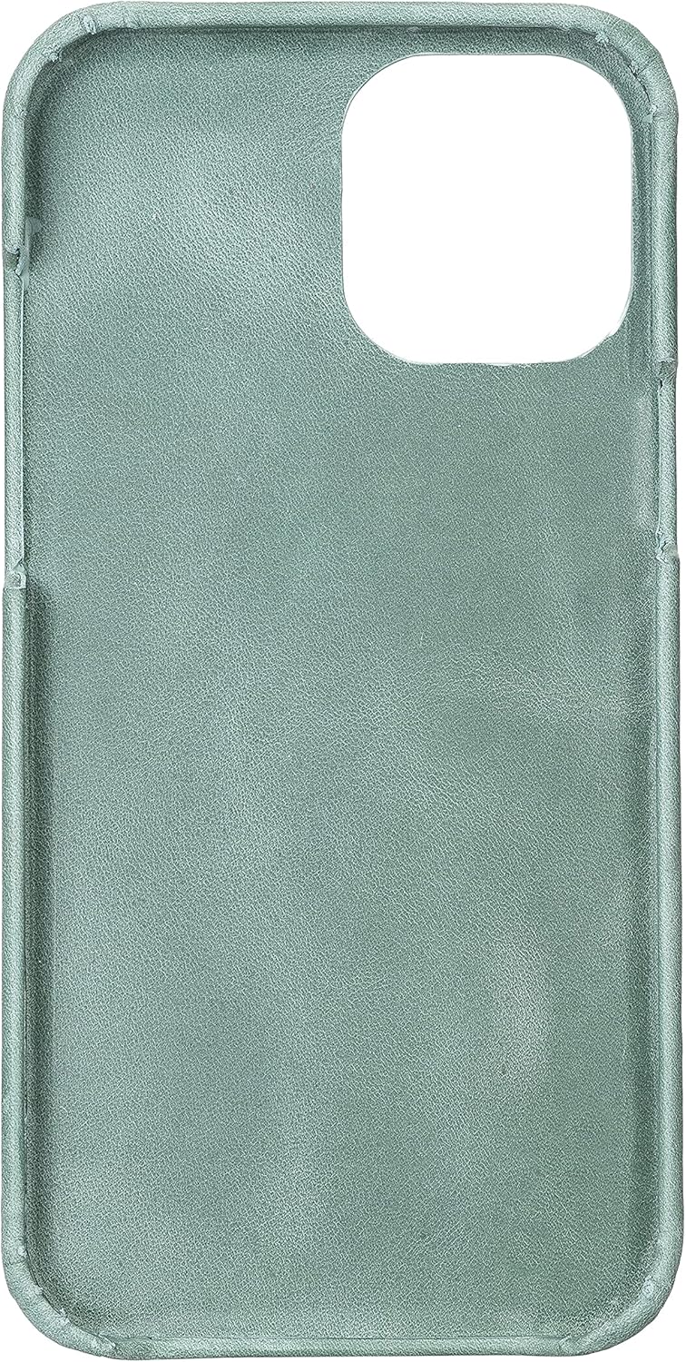 Solo Pelle Lederhülle kompatibel für iPhone 12 Pro Max in 6.7 Zoll abnehmbare Hülle (2in1) inkl. Kar