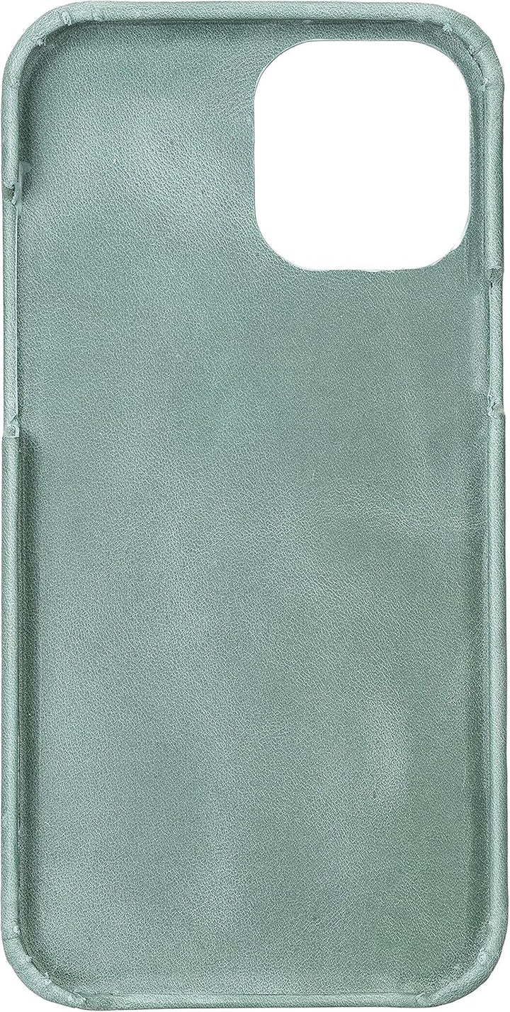 Solo Pelle Lederhülle kompatibel für iPhone 12 Pro Max in 6.7 Zoll abnehmbare Hülle (2in1) inkl. Kar