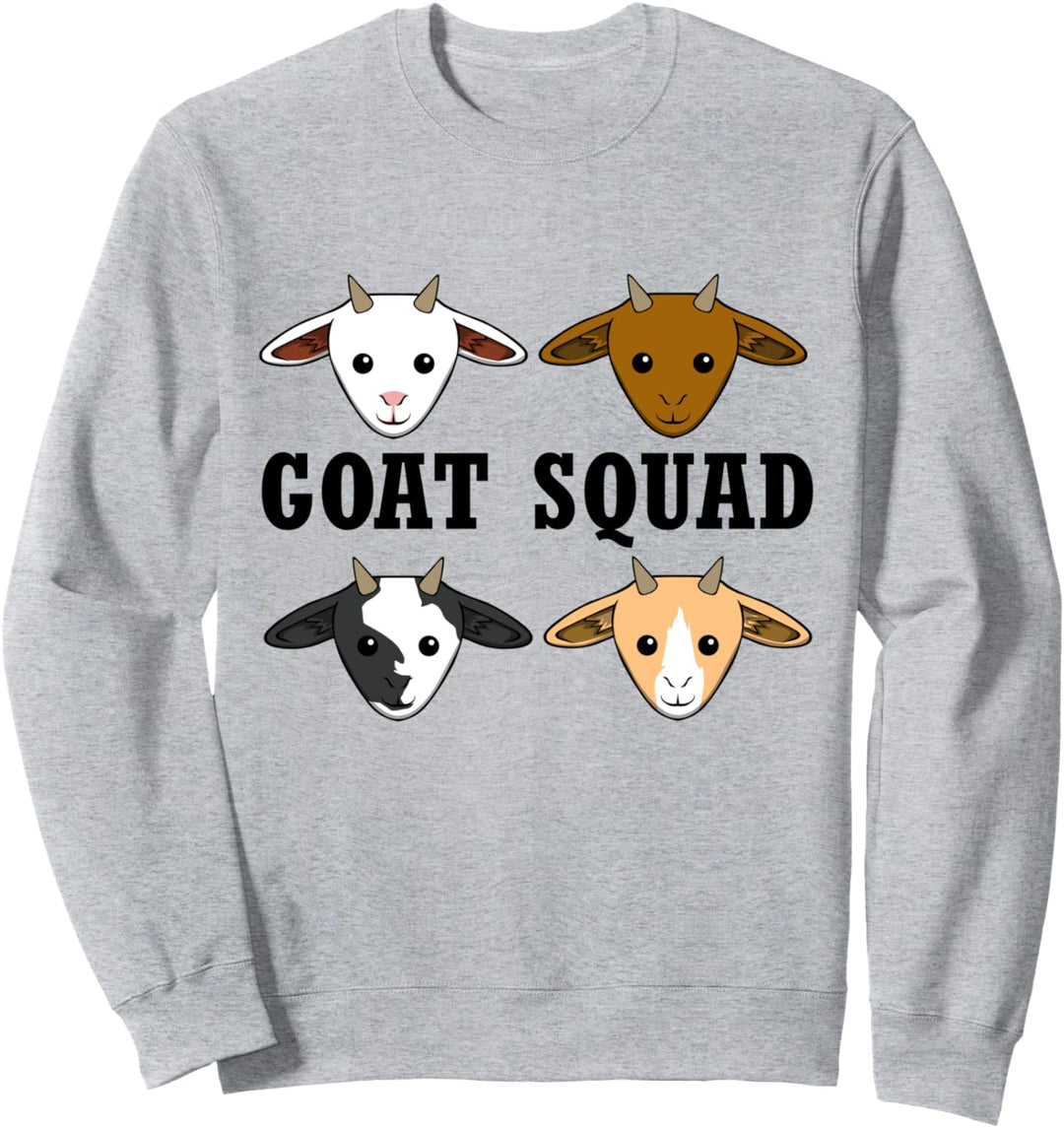 Niedliche Ziege Kader Ironic Team Ziege Tier Sweatshirt