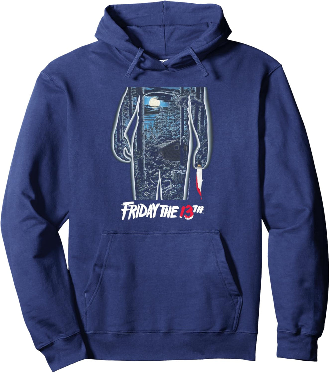 Friday the 13th Movie Poster Pullover Hoodie