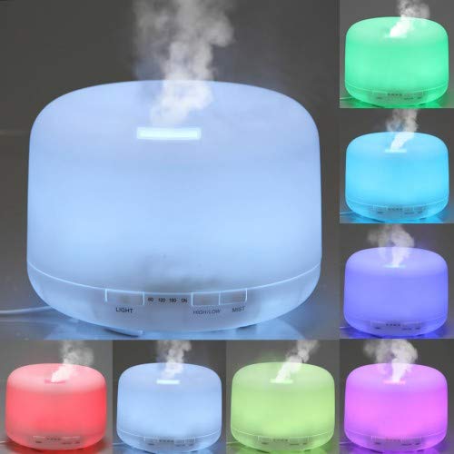 Aroma Diffuser Aiho 500ml Aromatherapie Diffuser, Cool Mist Luftbefeuchter,Wasserlos Auto Abschaltun