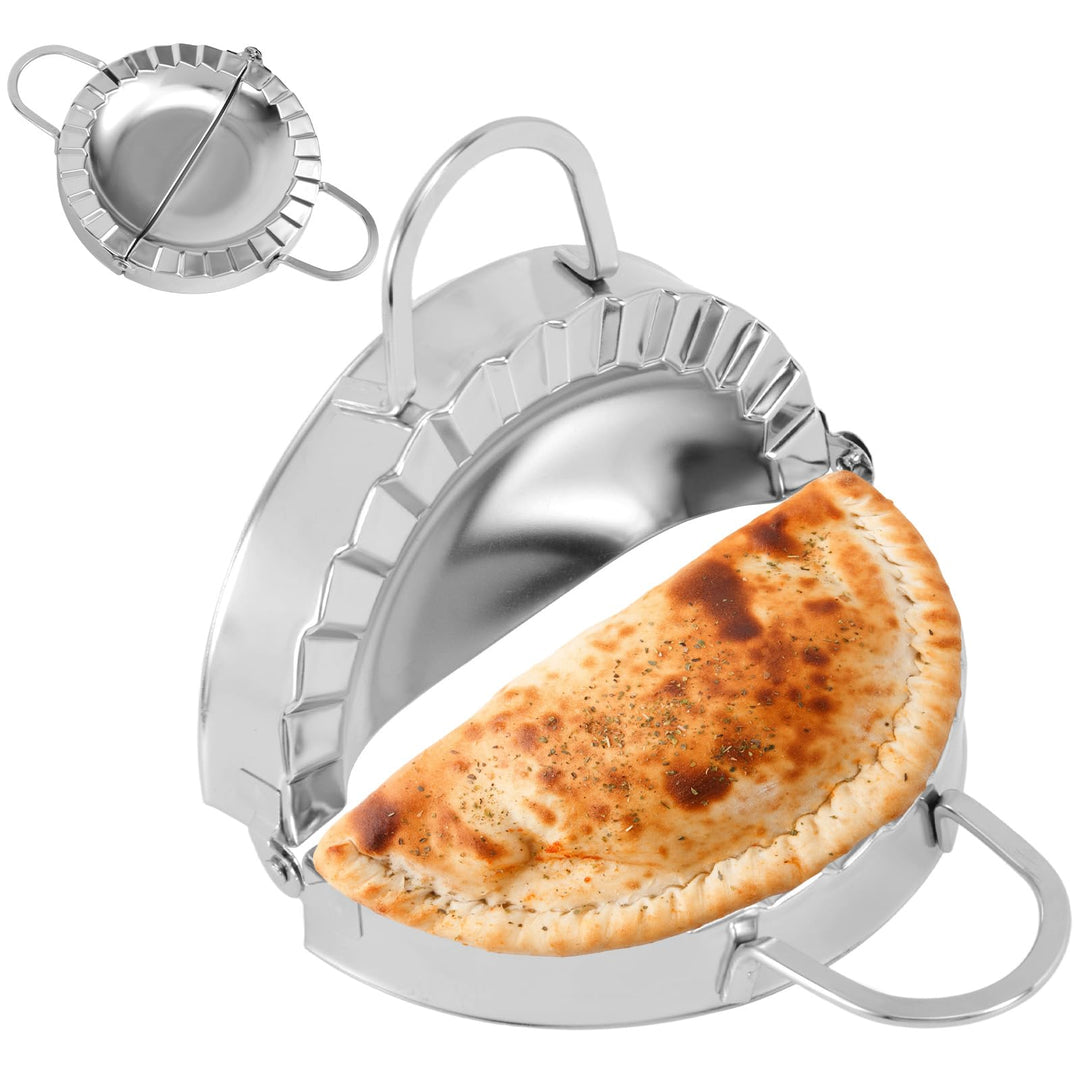 Penitue Tortilla-Versiegeler, 15 cm Durchmesser Edelstahl Tortilla-Presse für Burritos Teigtaschen-C
