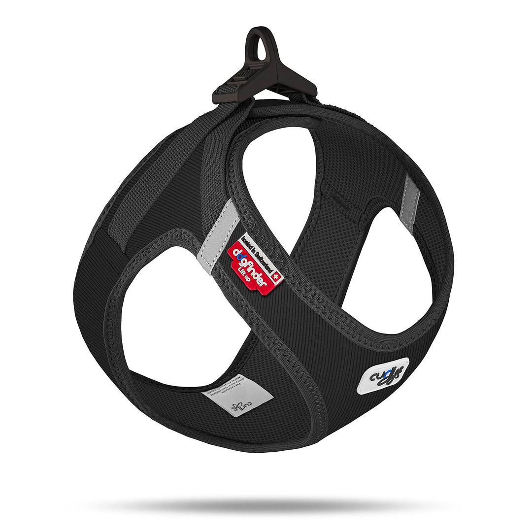 Vest Harness curli Clasp Cord Black 3XS 3XS Schwarz, 3XS Schwarz