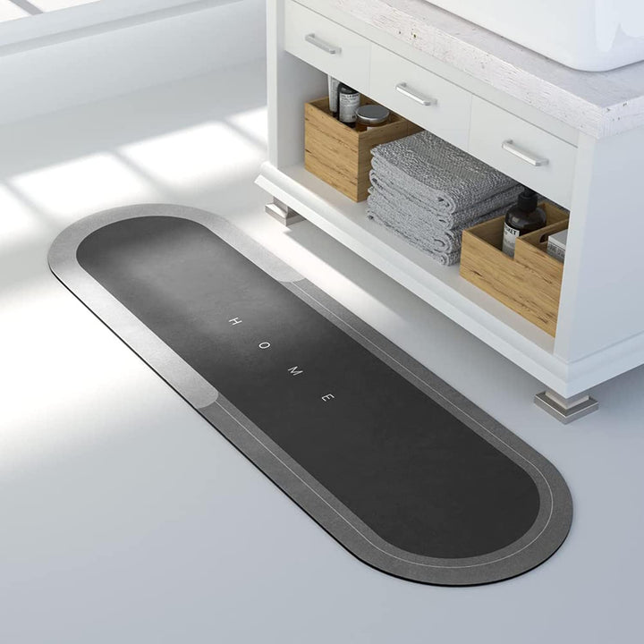 YeahBoom Super Absorbierende Bodenmatte,Schmutzabweisend Bodenmatte Für Bad,Memory-Schaum-Badematten