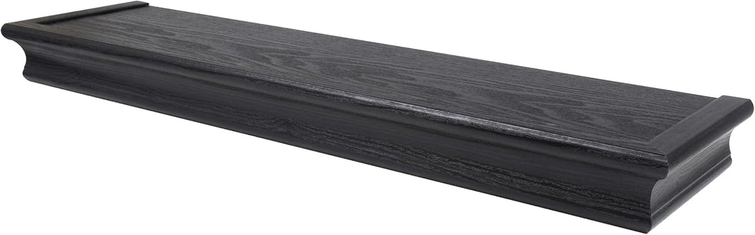 HIGH & MIGHTY 515611 Dekoratives 61 cm schwebendes Regal hält bis zu 9 kg, einfache werkzeuglose Tro