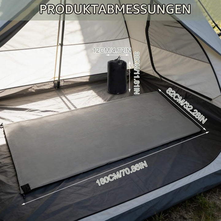 Hüttenschlafsack Baumwolle &amp; Ultralight Inlett Schlafsack – 180x80 cm Kompakter Polarfleece Innensch