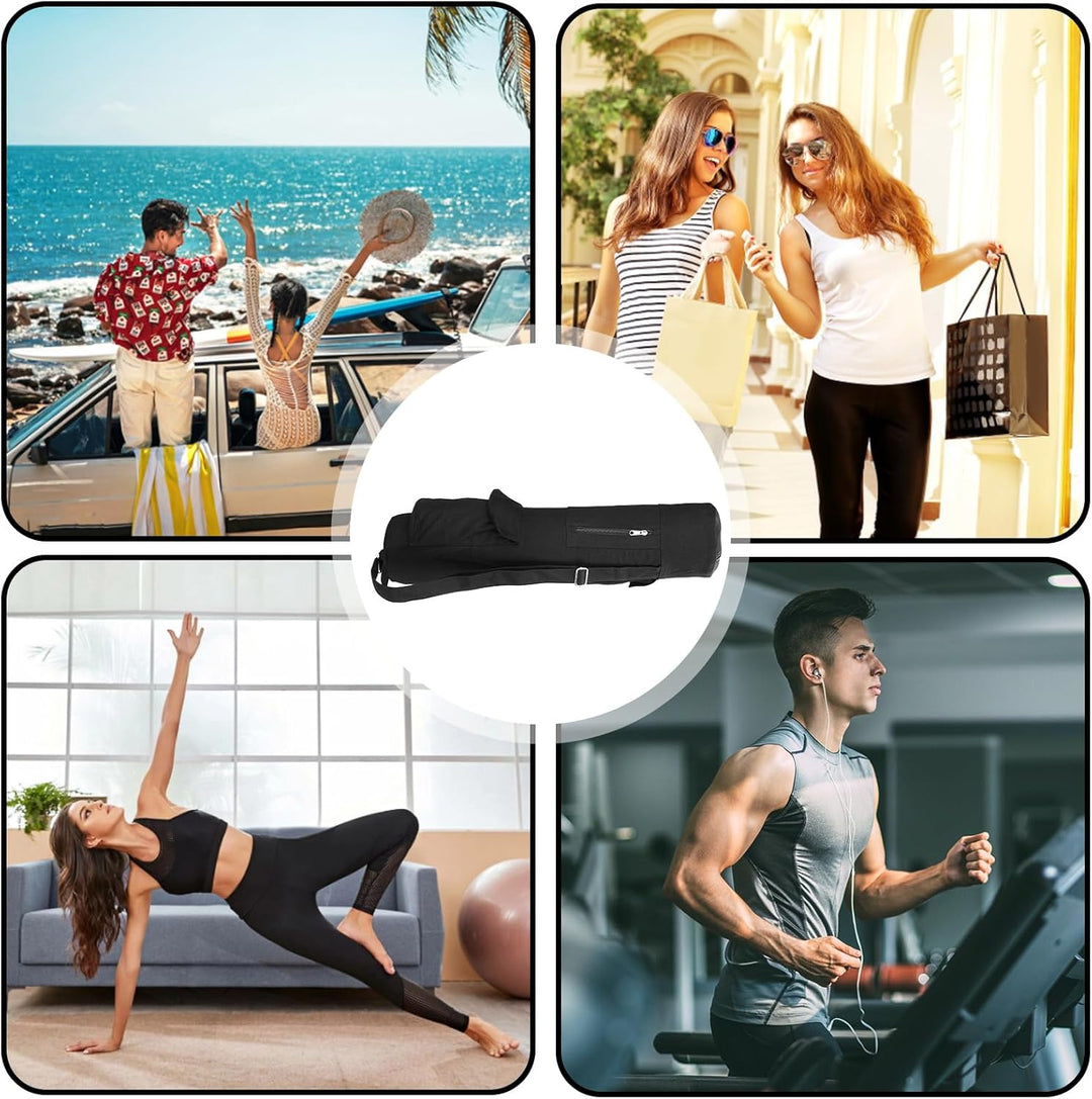 Nizirioo Yogatasche mit Nassfach und Flaschentasche multifunktionale Gym-Tasche, verstellbarer Schul