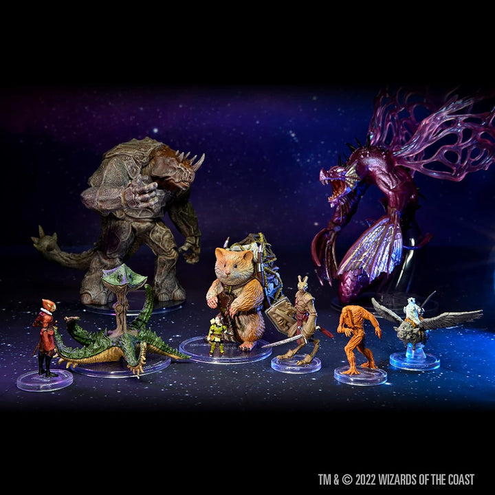 WizKids D&D Icons of The Realms: Spelljammer Adventures in Space - Booster (Set 24) Miniaturen, zufä