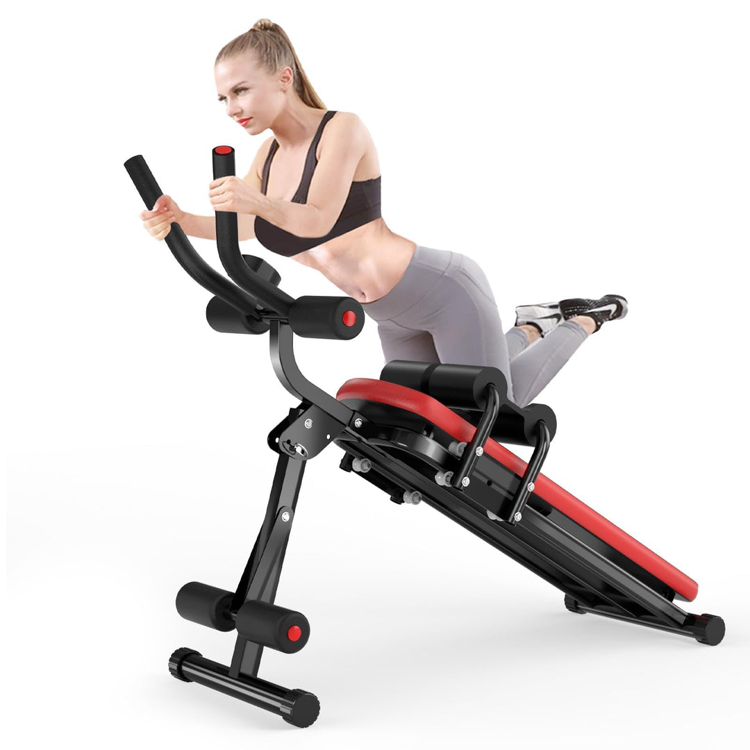 Bauchtrainer Bauchmuskeltrainer für Zuhause Multifunktionale Trainingsgerät 150 kg Belastbarkeit für