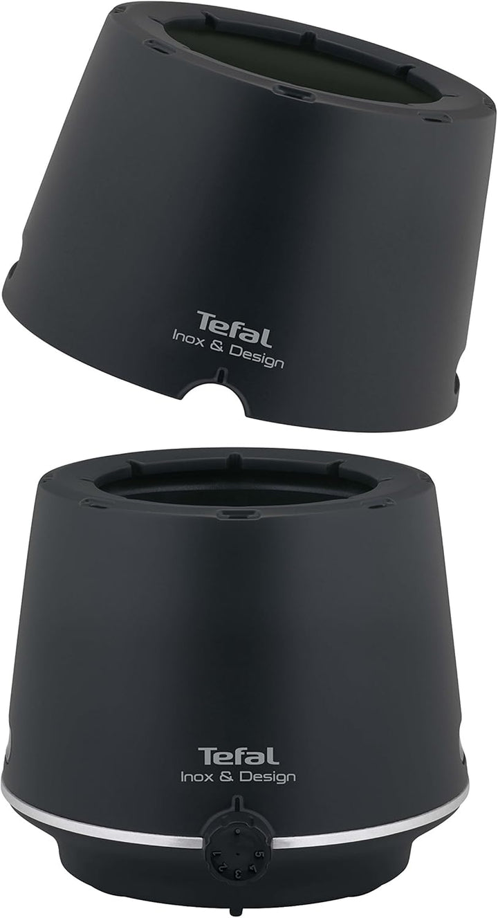Tefal EF256812 Fondue aus Edelstahl & Design mit isolierender Wand, 8 Gabeln, spülmaschinenfest und