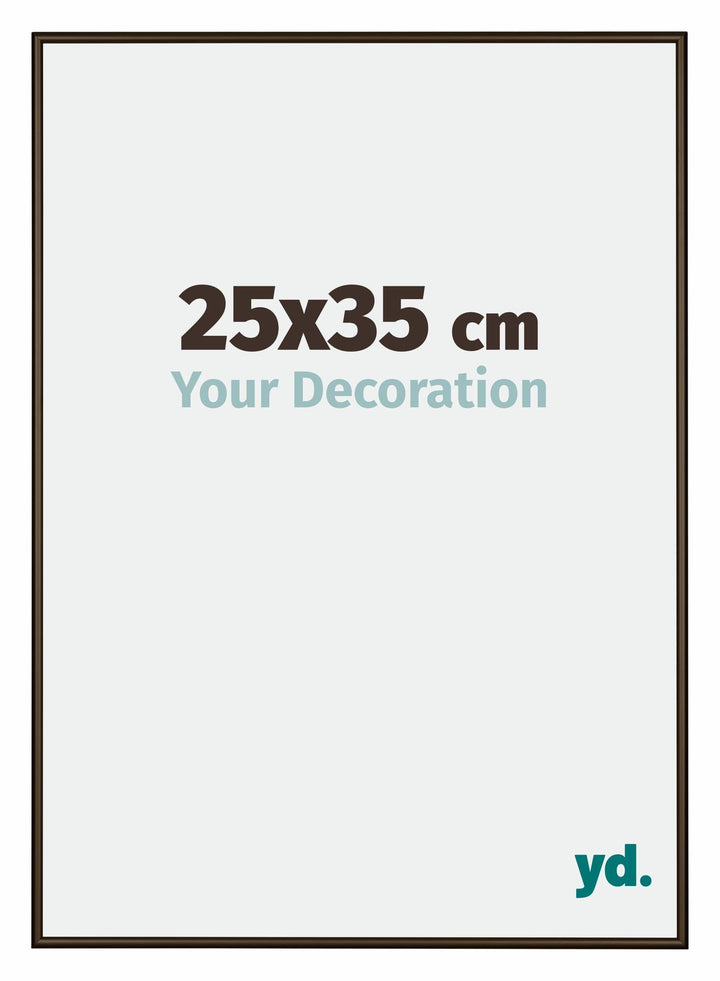 yd. Your Decoration - Bilderrahmen 25x35 cm - Bilderrahmen aus Aluminium mit Acrylglas - Antireflex