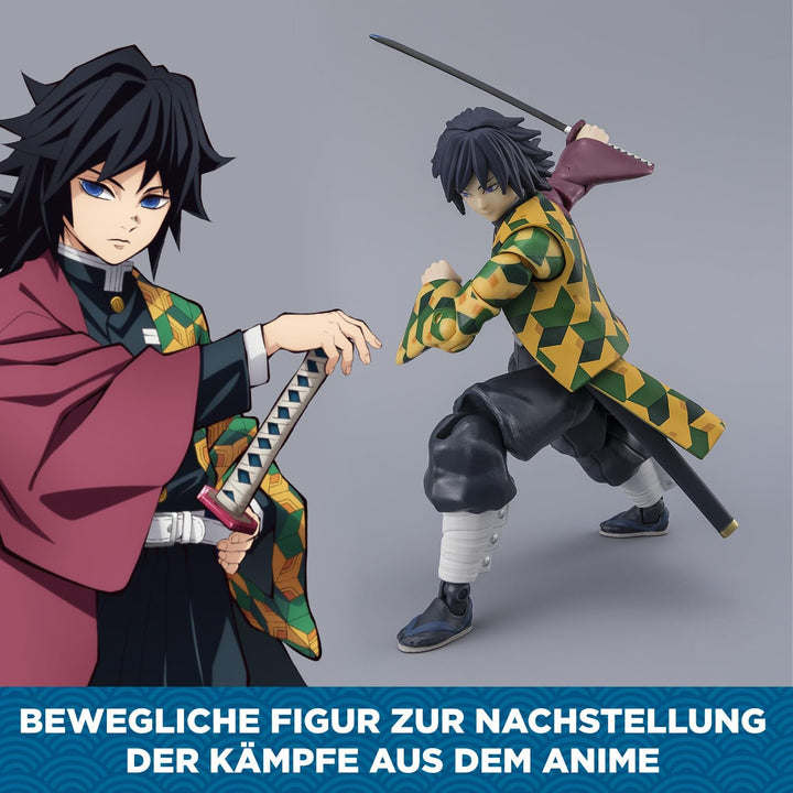 BANDAI - Ultimate Legends HD - Demon Slayer Actionfigur Giyu 12 cm - Giyu Tomioka - Offizielle Demon