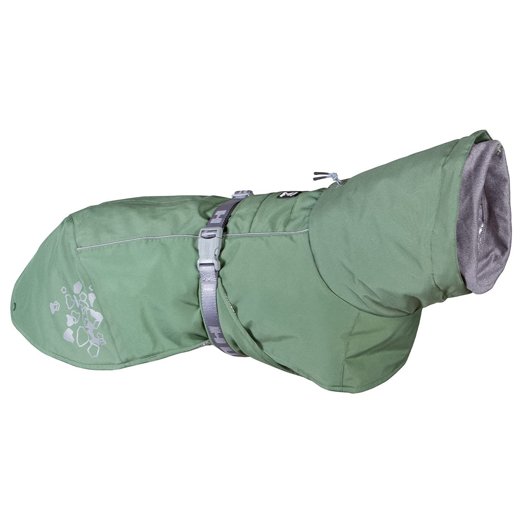 Hurtta Extreme ECO Warmer Hundemantel, Winterjacke für Hunde, Hedge Grün 60 cm, Hedge Grün 60 cm