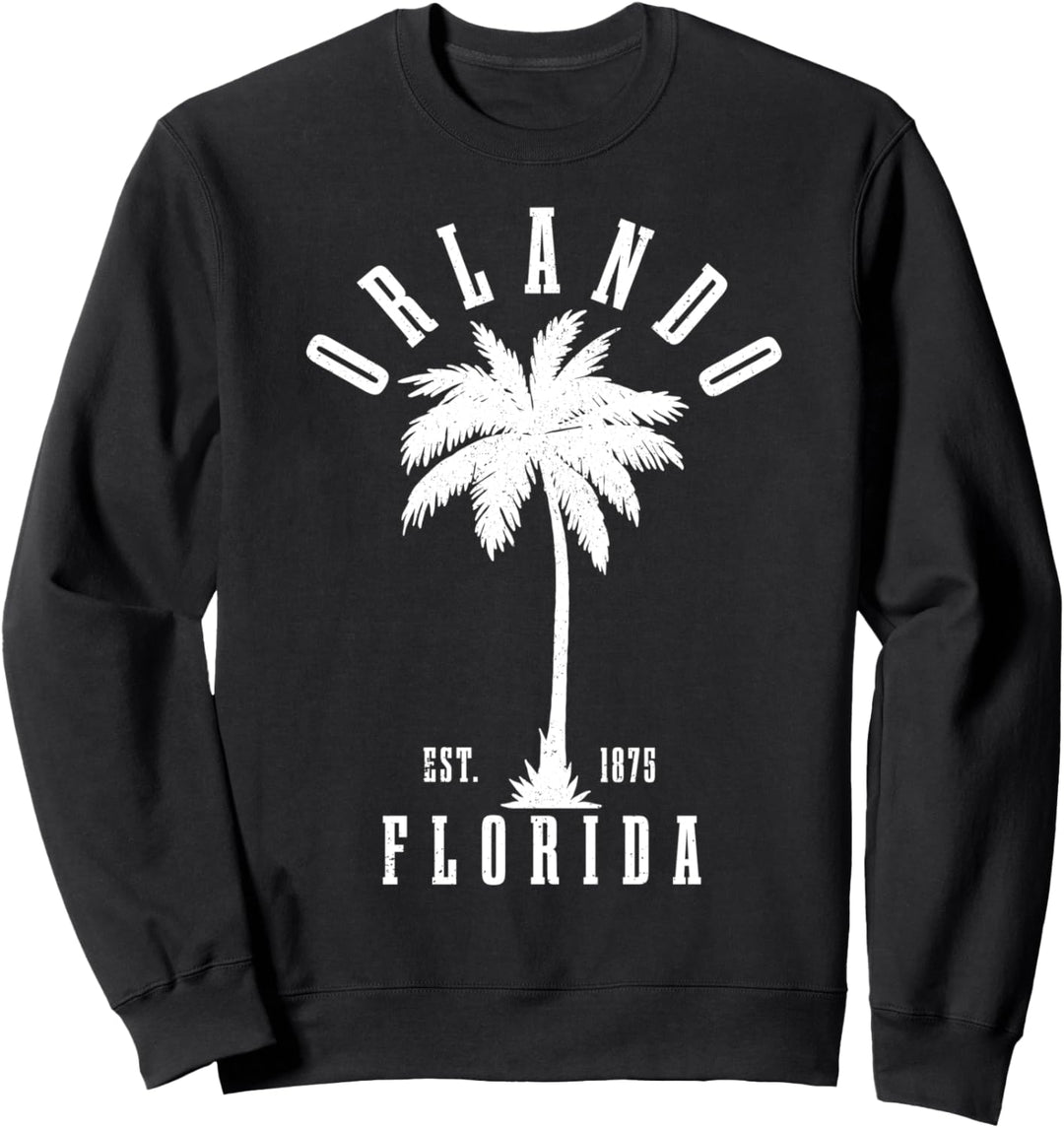 Orlando Est. 1875 Florida USA Amerika Geschenk Souvenir Sweatshirt