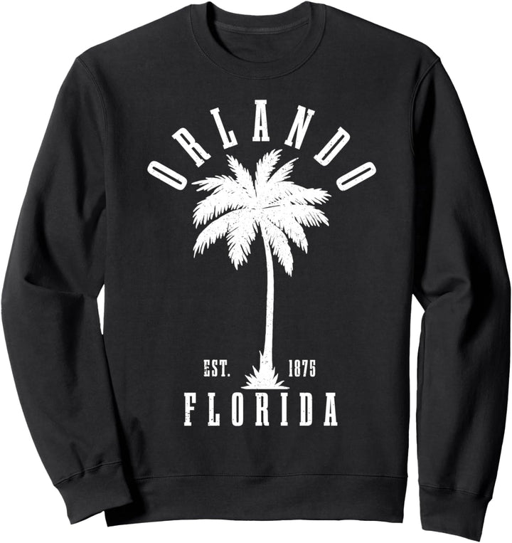 Orlando Est. 1875 Florida USA Amerika Geschenk Souvenir Sweatshirt