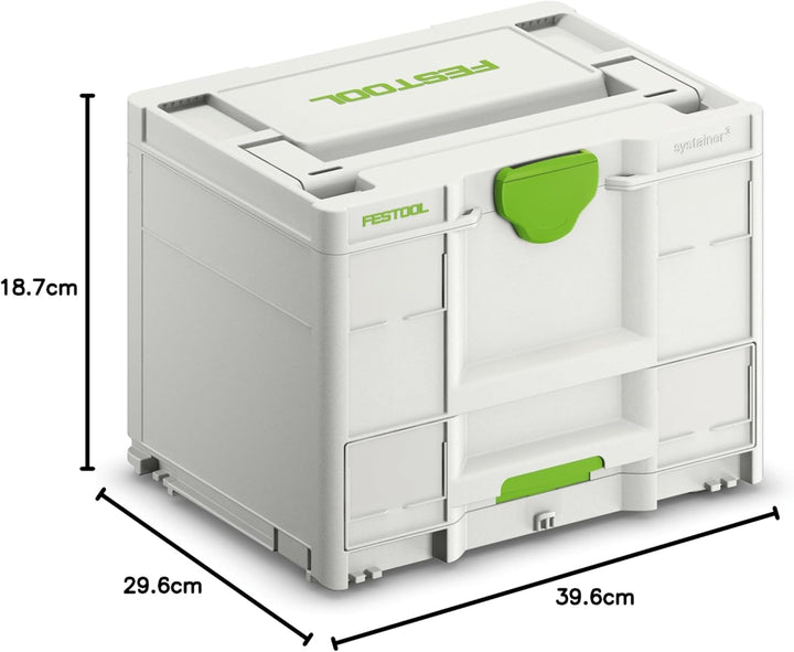 Festool Systainer³ SYS3-COMBI M 287 (mit Trennsteg), Sys3-combi M 287