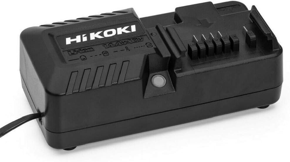 Hikoki Hitachi UC18YKSL Ladegerät für Akkus, Schwarz