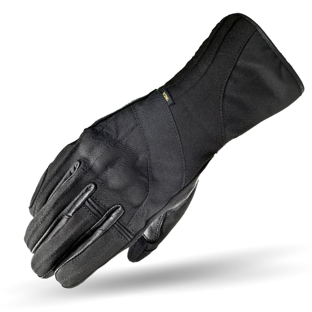 Shima UNICA WP Frauen Damen Motorradhandschuhe Leder Touring Membran Wasserdicht ( XS-L, Schwarz), M