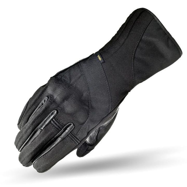 Shima UNICA WP Frauen Damen Motorradhandschuhe Leder Touring Membran Wasserdicht ( XS-L, Schwarz), M