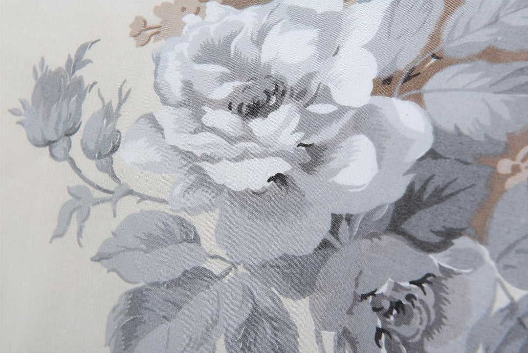 HomeLife Sofabezug Beige & Couch Überzug | weicher Sessel & Sofa Überzug & Sofaüberwurf Decke Blumen