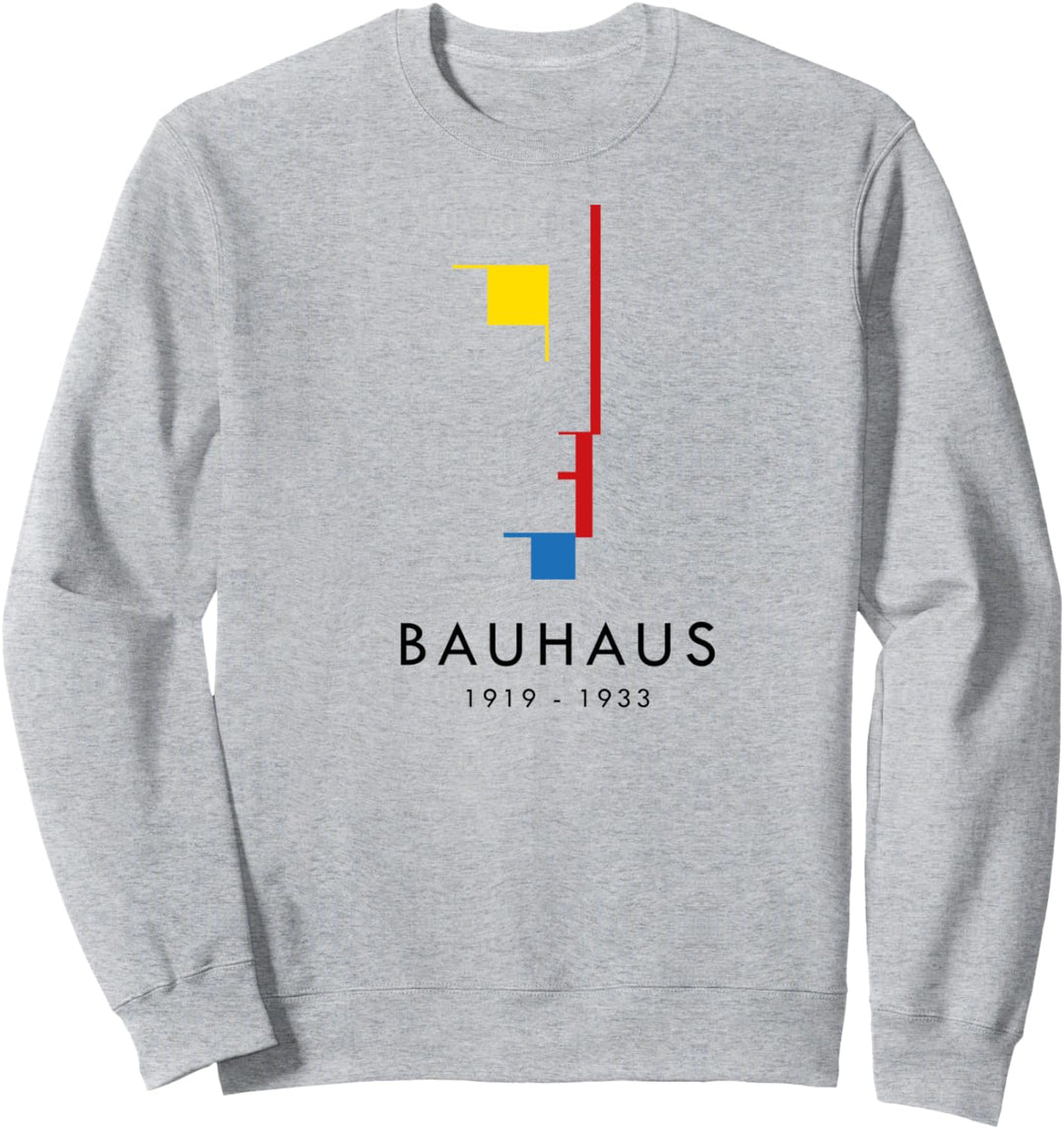 Bauhaus Logo von 1919 - 100 Jahre Bauhaus Design Schule Sweatshirt