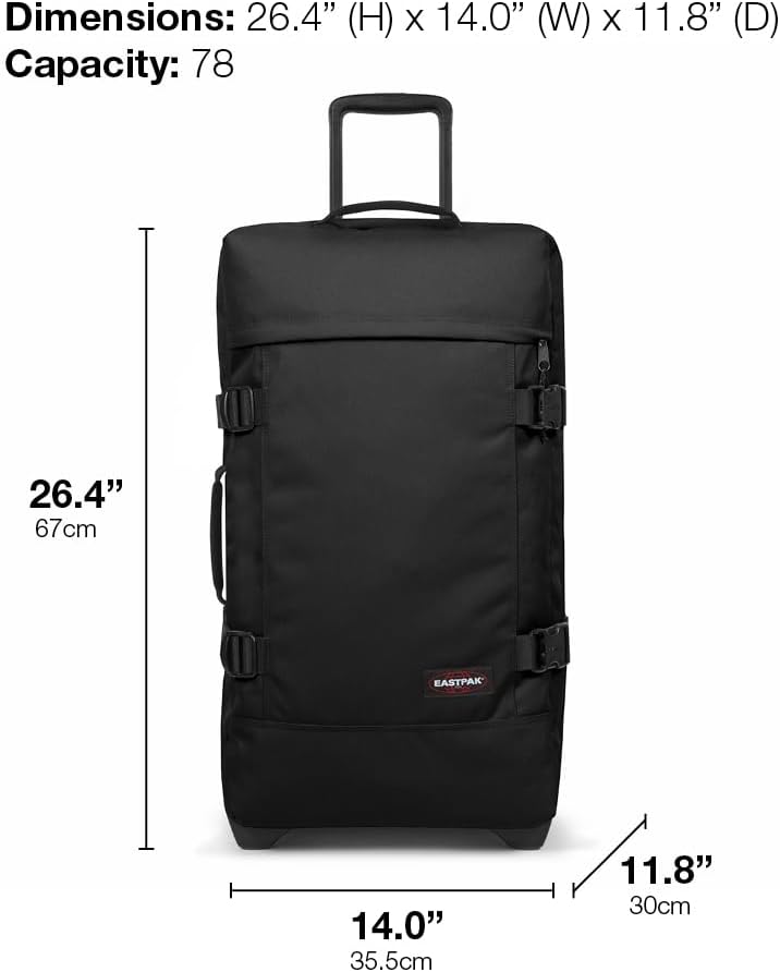 EASTPAK Nos TRANVERZ M, Einheitsgrösse Black Denim, Black Denim
