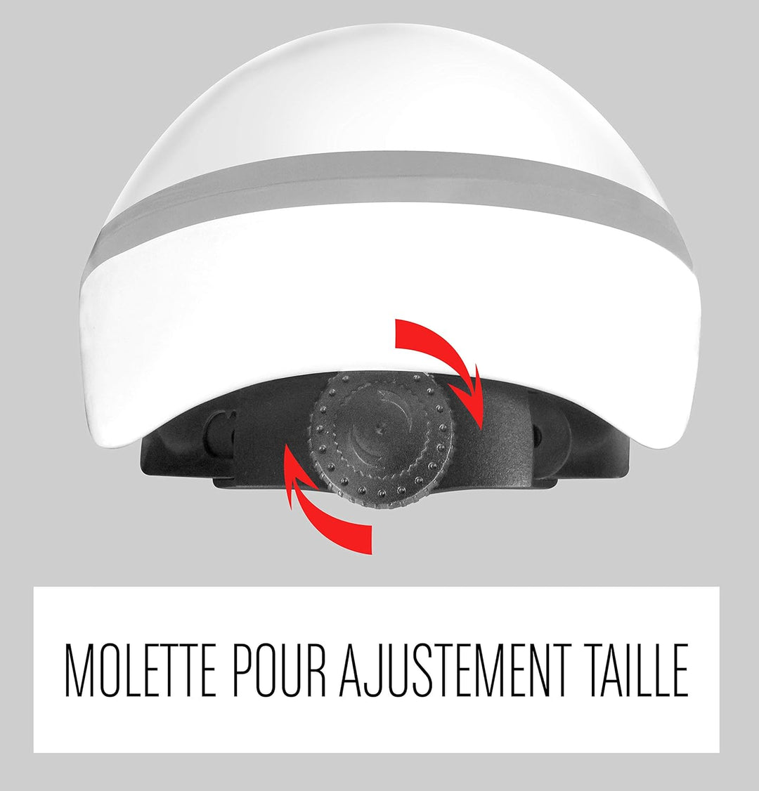 STAMP - HELM mit einstellbaren Tailleneinstellungen + ELLBOGEN und KNIESCHÜTZER - SKIDS CONTROL Girl