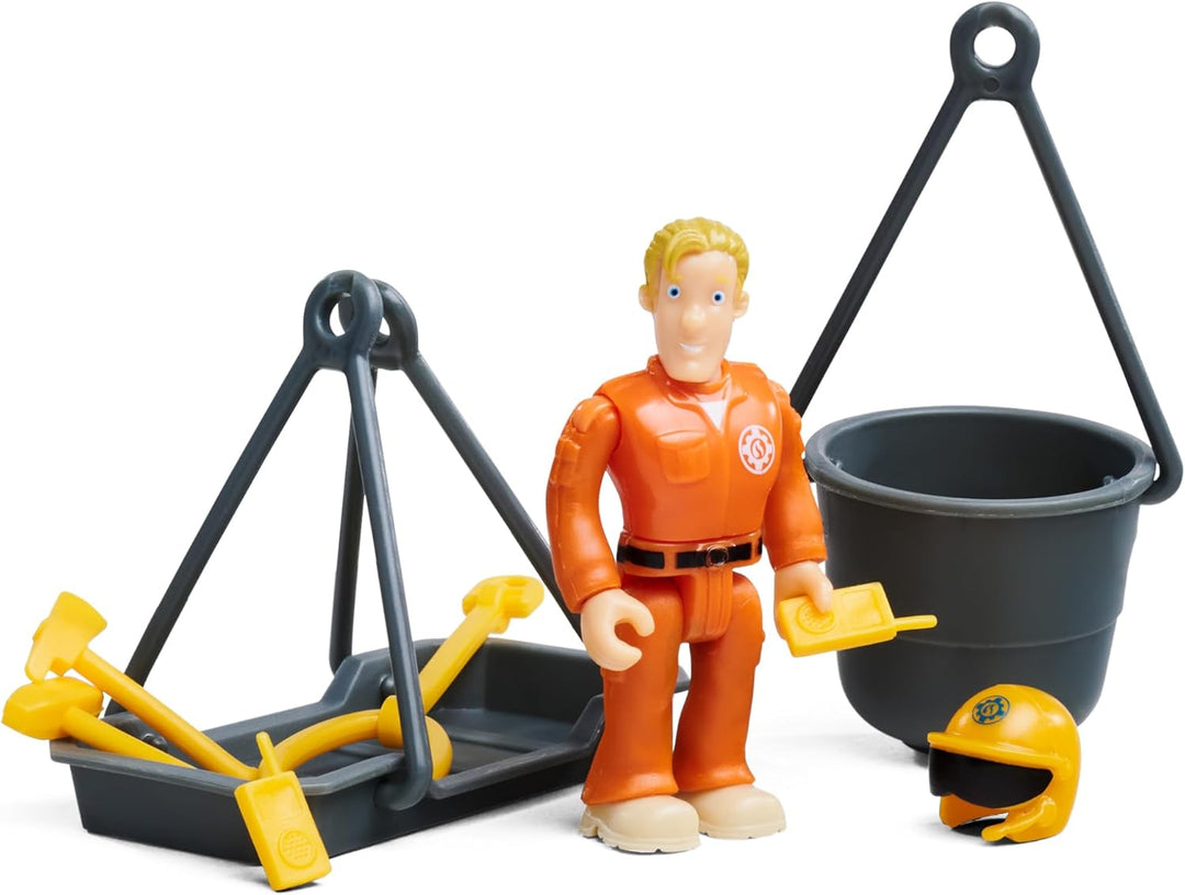 Simba Feuerwehrmann Sam Hubschrauber Wallaby II Update, automatischem Rotor, Licht, Sound, Seilwinde