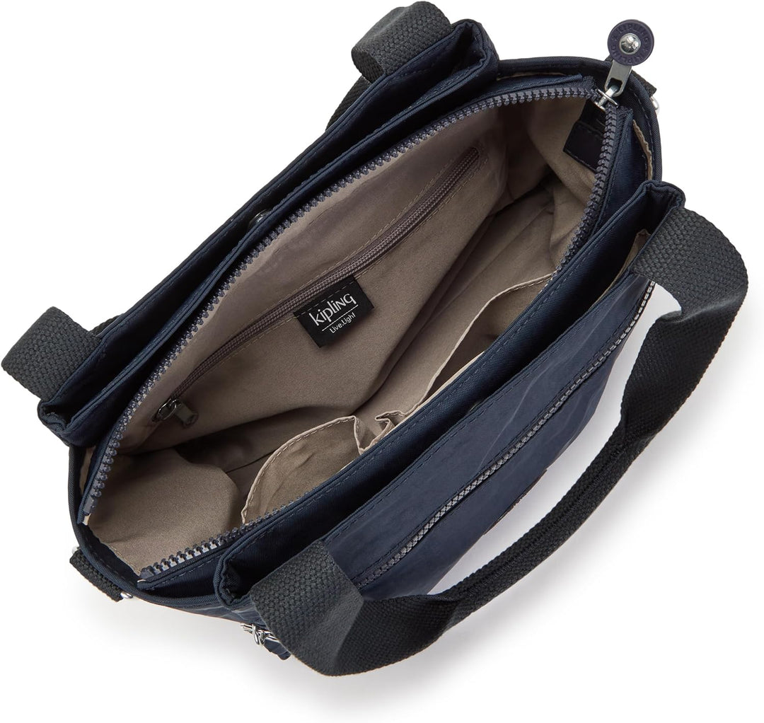 Kipling Unisex Elysia Medium shoulderbag (with Removable shoulderstrap), Blue Bleu 2, Blue Bleu 2