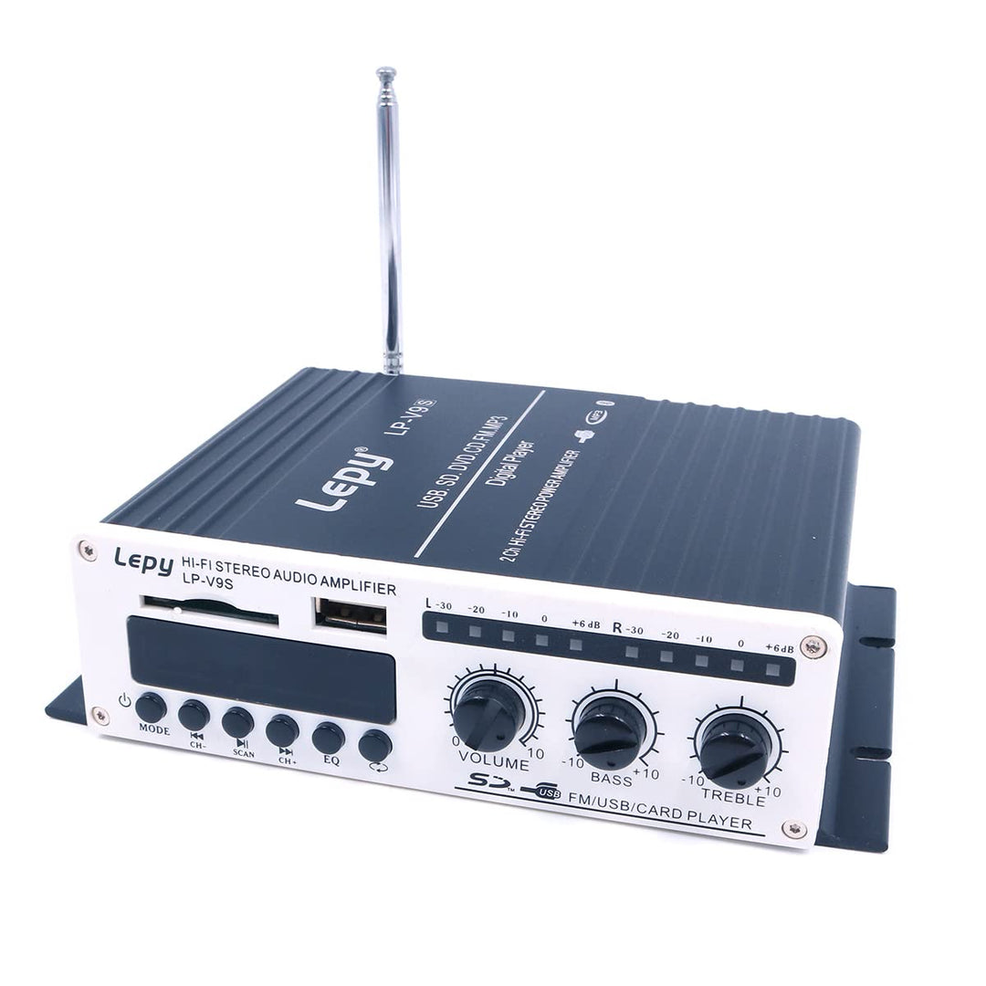 LP-V9S Lepy Digital Player Auto Power Hi-Fi Stereo Audio Verstärker DVD MP4 Lautsprecher Auto Motorr