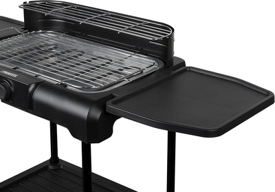 PRINCESS 01.112250.01.001 112250 Electric BBQ with side shelves Grill, Kunststoff, schwarz Elektrisc