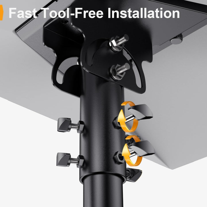Starlink Gen 3 Rohradapter 360° Verstellbar,Starlink Masthalterung,Hochfester Manganstahl Starlink V