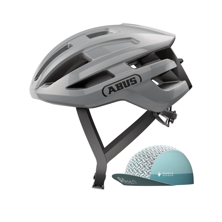 ABUS Rennradhelm PowerDome ACE - mit ABUS Race Cap - leichter Fahrradhelm mit cleverem Belüftungssys