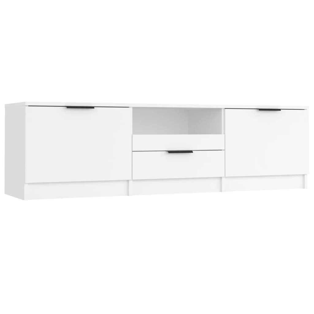 vidaXL TV-Schrank Weiss 140x35x40 cm Holzwerkstoff